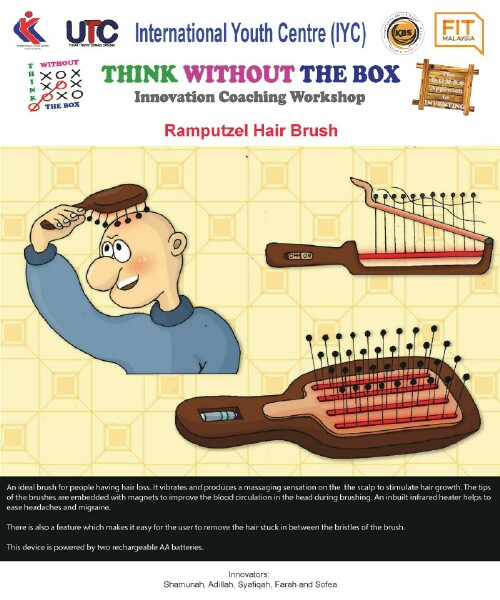 Ramputzel Hair Brush Ramputzel Hair Brush